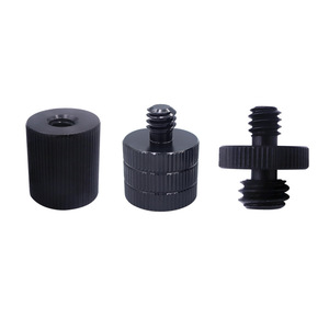 Adapter Screws M4 M5 M6 1/4 3/8 For Camera <b>Tripod</b> Quick Release Plates Aluminum Alloy Twist Lock - Product Image 2