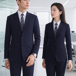 Tuta da lavoro professionale da <span class=keywords><strong>uomo</strong></span> nuova versione pendolarismo grigio antirughe a quattro vie elasticizzata pronta per la spedizione - Product Image 4