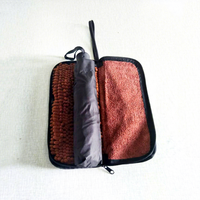 Housse de parapluie en chenille absorbante, sac de rangement pour parapluie, pochette pour parapluie, vente en gros usine