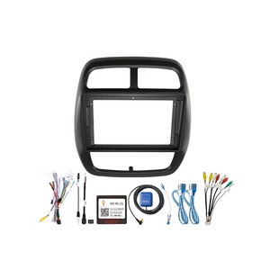 Accesorios de Autoestéreo Meihua, Marco de Radio para Auto Android con Panel Frontal de Plástico de 9 Pulgadas para <span class=keywords><strong>Renault</strong></span> Kwid 2017, Cable - Product Image 1