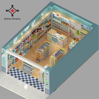 Étagère à vêtements modulaire personnalisée, design moderne, écologique, avec éclairage LED et hauteur réglable pour les rayonnages de magasins de détail