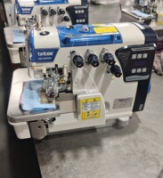 Machine à coudre industrielle surjeteuse à grande vitesse à quatre fils à entraînement direct BR-GT900D-4