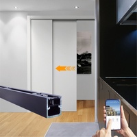 Heavy Single Double Open Magnetic Puerta automática Operadores de puerta corredera Unidad de mecanismo de sistema Abridor automático de puerta de vidrio
