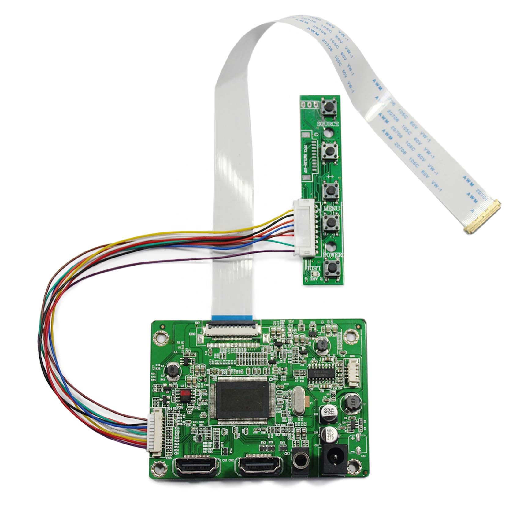 HD-MI LCD Controller Board Work for 30Pin EDP LCD 11.6" 13.3" 14" 15.6" 17.3" 1920x1080 N116HSE-EA1 N133HSE-EA3 B140HAN01.0 etc.