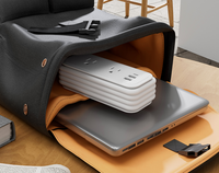 Multiprise rétractable 4 prises CA avec charge rapide 20W, 2 ports USB-C et USB-A, protection contre les surtensions certifiée ETL