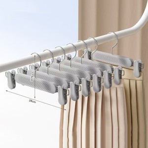 Organizador de ropa de plástico multifuncional Lavinia, ganchos de acero inoxidable ecológicos, para pantalones Clips, armario, <span class=keywords><strong>tienda</strong></span> de <span class=keywords><strong>cocina</strong></span> - Product Image 3