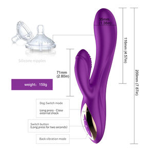 Trendige Erwachsenenprodukte <span class=keywords><strong>Dildo</strong></span> Pussy-Massagegerät <span class=keywords><strong>Vibrator</strong></span> für Frauen 10 Frequenzen Masturbationsgerät Masturbationsstab Rabbit-<span class=keywords><strong>Vibrator</strong></span> - Product Image 4