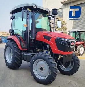 2024 panas mesin pertanian pabrik di Cina 60hp traktor kecil untuk pertanian