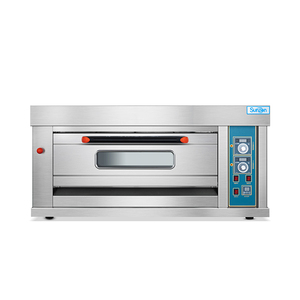Restaurant Professional One Deck 2 Tray Gas Oven Commercial Pizza Ovens Bakery Sale Industrial Bread <b>Baking</b> <b>Equipment</b> P - Product Image 6