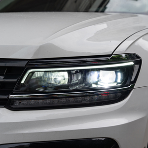 Gruppo Fari LED KGKB per VW <span class=keywords><strong>Tiguan</strong></span> L MK2 5NA 2017-2021, Aggiornamento Versione High Trim, Lente Proiettore DRL 6500K, <span class=keywords><strong>Plug</strong></span> and Play - Product Image 6