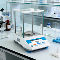 Balance électronique de laboratoire 0,0001g/0,001g, haute performance, écran LCD, prise en charge OEM/ODM personnalisée, capacité 100g-1000g