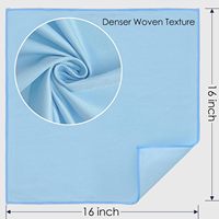 Lingettes nettoyantes pour vitres sans peluches ni traces, chiffons de nettoyage pour vitres de voiture, miroirs et pare-brise, serviettes anti-buée sans traces