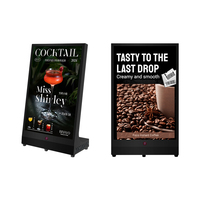Écran d'affichage numérique de table de petite taille, personnalisable, pour menu interactif et publicité LED en magasin de détail