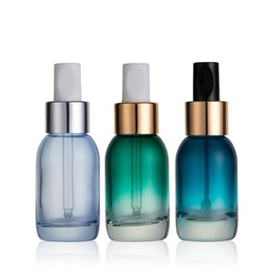 50ml emballage cosmétique Essence verre compte-gouttes bouteille émulsion Pick bâton plat colle tête compte-gouttes cosmétiques bouteille séparée - Product Image 1