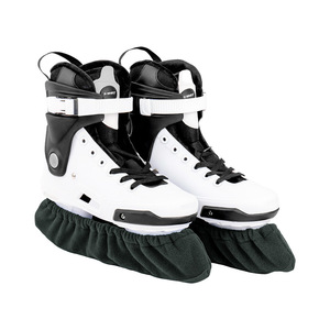 Ice Skate <b>Covers</b> Fleece Protective <b>Boot</b> Bags One Size Solid Color Winter Sports Accessories - Product Image 1