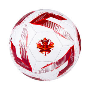 CJ Sports <b>Red</b> Soccer Ball Durable PVC 350-380g Mini Size 5 Machine Stitched <b>Football</b> for Recreation/Training/Match Made Vietnam - Product Image 2
