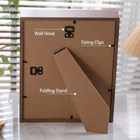 Cadre photo en bois MDF creux, écologique, durable, personnalisé, professionnel, pour la vente en gros, idéal pour l'art 3D DIY
