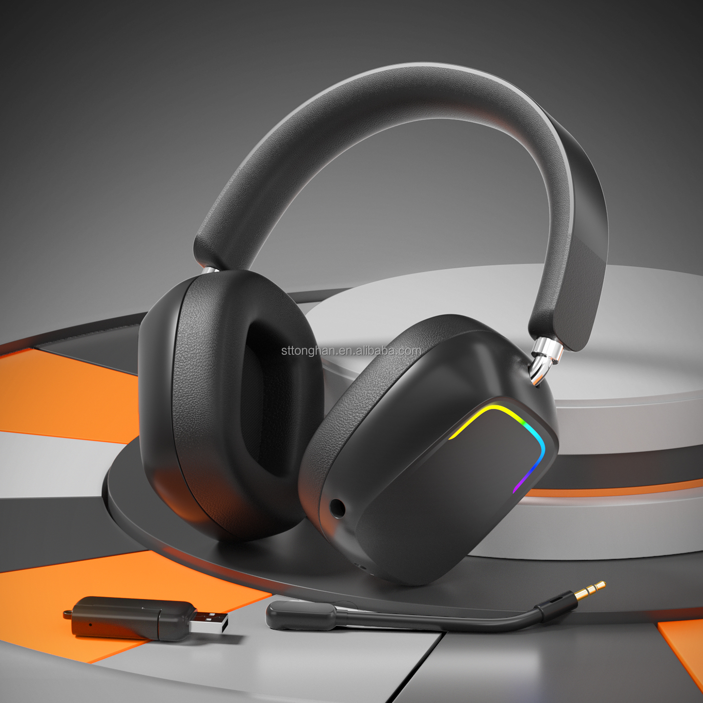 <strong>2026</strong> <strong>Wireless</strong> <strong>Headset</strong> Strong Bass Over Ear Headphones Fast Charging <strong>Gaming</strong> Headphone With <strong>2.4G</strong> USB Receiver