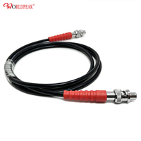 Câble de raccordement BNC RG58 haute tension 5KV 5000V SHV vers 5KV 5000V SHV pour sonde de test d'amplificateur piézoélectrique, enregistreur vidéo, coaxial RP BNC