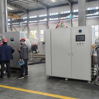 Industriel 2400 ℃   Équipement de traitement thermique à haute température, four de frittage sous vide avec composants en carbure de silicium protégés par l'argon
