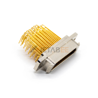 Connecteur femelle rectangulaire J30j-100zkp pour l'aviation, 100 broches, à souder, largement utilisé dans l'aviation et les machines industrielles