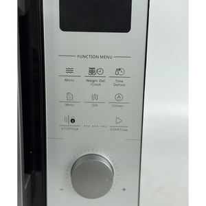 Horno <span class=keywords><strong>Microondas</strong></span> con <span class=keywords><strong>Grill</strong></span> y Pantalla LED de 30L (1.2 Pies Cúbicos) para Uso Doméstico, 220V, Encimera, Eléctrico, con Bloqueo Infantil, Acero Inoxidable - Product Image 4