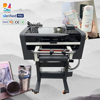 Máquina de impresión de etiquetas A3 de alta calidad, impresora de pegatinas rollo a rollo, impresora UV DTF, precio de fábrica, máquina UV DTF, impresión de película AB