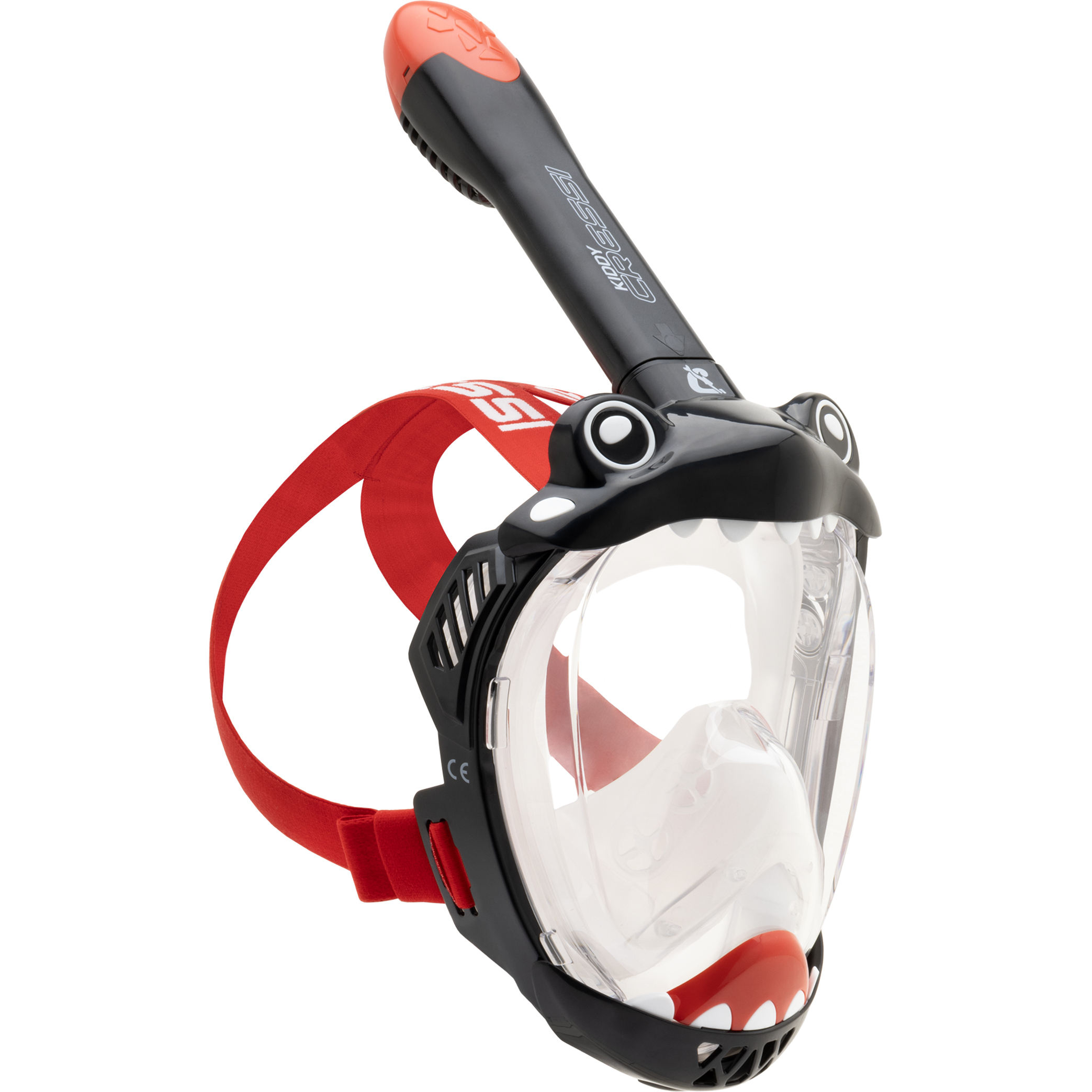 Schwarz / Transparent / Rot