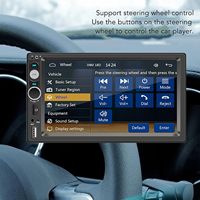 VOLOX Pemutar MP5 7 Inci Opsional Wireless CarPlay Android-Auto Layar Sentuh Bluetooth Stereo Radio Grosir Langsung Pabrik