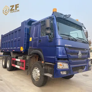 Trung Quốc Mới SINOTRUCK HOWO Thủy Lực 10 Bánh Xe 16 Cubic Meter 6*4 30 Tấn Rhd Dump Truck Để Bán Peru