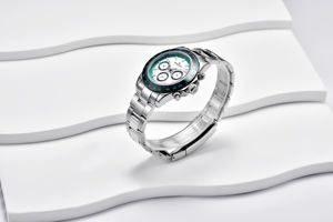 رولستيمي RT-137 ساعات رجالي جديدة ساعات فاخرة كوارتز ساعات رجالي للطيار ساعات رياضية 100M مقاومة للماء ساعة معصم جلدية للرجال - Product Image 4