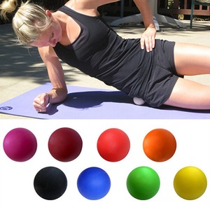 Qiqiang bola Yoga TPR kustom beberapa warna untuk relaksasi otot dan bola hoki pijat wajah - Product Image 1