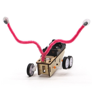 ชุดวิทยาศาสตร์ Long Neck Crawler 1 ชุดของเล่นไม้ DIY STEM สำหรับเด็กอายุ 7-9 ปี ประกอบเองรูปทรงสัตว์ - Product Image 4