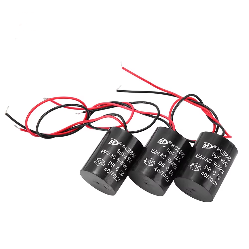 Ac Motor Capacitor CBB60 Film Capacitor