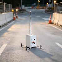 Cámara de Vigilancia Portátil de Alta Seguridad, Caja CCTV Cúbica con Protección IP65 a Prueba de Agua para Monitoreo de Zonas Comerciales Urbanas