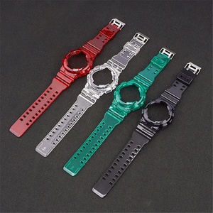 Boîtier <span class=keywords><strong>Bracelet</strong></span> de montre pour GA-100/110/120/150/200/300 GD-100/110/120 GAX-100 GLS-100 TPU <span class=keywords><strong>Bracelet</strong></span> de remplacement - Product Image 3