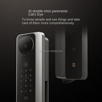 Cerradura Inteligente para Puerta Mijia M40 Pro con Doble Cámara Panorámica, Reconocimiento de Venas de la Palma y Face ID para Control por Aplicación Xiaomi
