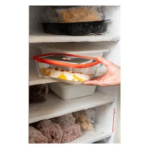 Contenedores al vacío (1,95Lt) GRATIS Inox y Rojo ACO1138 - Product Image 3