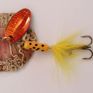 <span class=keywords><strong>Mortel</strong></span> Coq Queue Leurre De Pêche Dur Spinner Appâts Métal Spinnerbait 4g Inline Spinner Leurre pour Bass Truite Saumon - Product Image 3