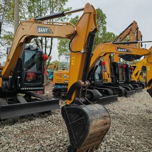 Miniexcavadora Sany 95C 2022 de Segunda Mano con Alto Torque, Motor Isuzu, Eficiente para Canteras, Construcción de Presas y Proyectos de Excavación Profunda - Product Image 3