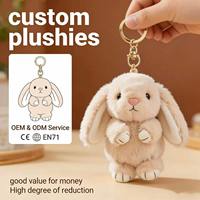 Porte-clés Lapin en Peluche Abordable – Vente Directe Usine – Porte-clés Lapin en Peluche en Gros – Porte-clés en Peluche Très Demandé