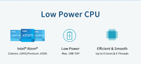 Mini PC Embebido Sin Ventilador con Intel Apollo Lake J4205/J3455, Controlador de Automatización Industrial, AGV/AMR, 4G/5G Opcional, en Stock