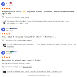 NEUE OEM-Teile 1105330003012 Vordere Bremstrommel für FOTON Aumark Auman LKW - Product Image 5