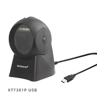 Lecteur de codes-barres de bureau CMOS XT7301P, carte d'embarquement, scanner 2D de bureau OEM