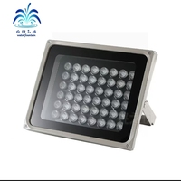 Proyector LED RGBW DMX512 para Exteriores, Resistente al Agua, para Iluminación de Edificios y Paisajes