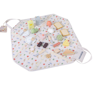 Relief HOYE — jeu de rôle <span class=keywords><strong>en</strong></span> <span class=keywords><strong>bois</strong></span> <span class=keywords><strong>pour</strong></span> enfants, gâteaux factice, ensemble de repas <span class=keywords><strong>pour</strong></span> bébés, jouets de <span class=keywords><strong>cuisine</strong></span>, grand jeu de simulation d'extérieur - Product Image 2