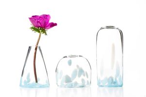 Vaso di <span class=keywords><strong>vetro</strong></span> <span class=keywords><strong>colorato</strong></span> moderno su misura con forme a cupola a cono per la decorazione da tavolo <span class=keywords><strong>centrotavola</strong></span> floreale - Product Image 5