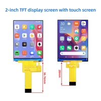 شاشة عرض LCD IPS TFT مقاس 2.0 بوصة من QTSS مع إطار، دقة 240×320، شريحة تحكم ST7789، واجهة SPI 4W، سطوع 600 شمعة/م2