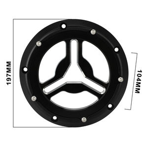 JFG CNC cubierta de la caja del embrague transparente accesorios de motocicletas nueva cubierta de motor de aluminio para moto de cross - Product Image 6