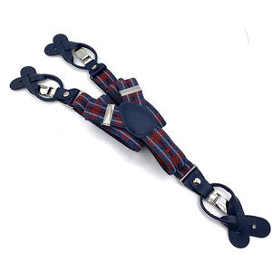 Unisex Elastic Y-Shape Braces Mens Cotton Adjustable Clip-on Suspenders Bow <strong>Tie</strong> <strong>Box</strong> Set - Product Image 2